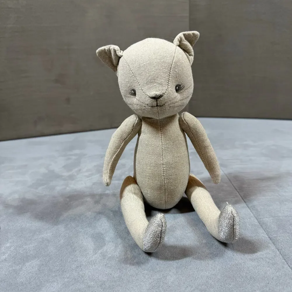 Jamie Kay Elsie the Kitty Doll Plush Stuffed Animal Toy Minimalist